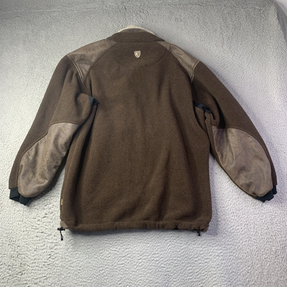 KUHL Alpenwurx Fleece Jacket Men's Dark Earth Brown - Size Small - Picture 12 of 16